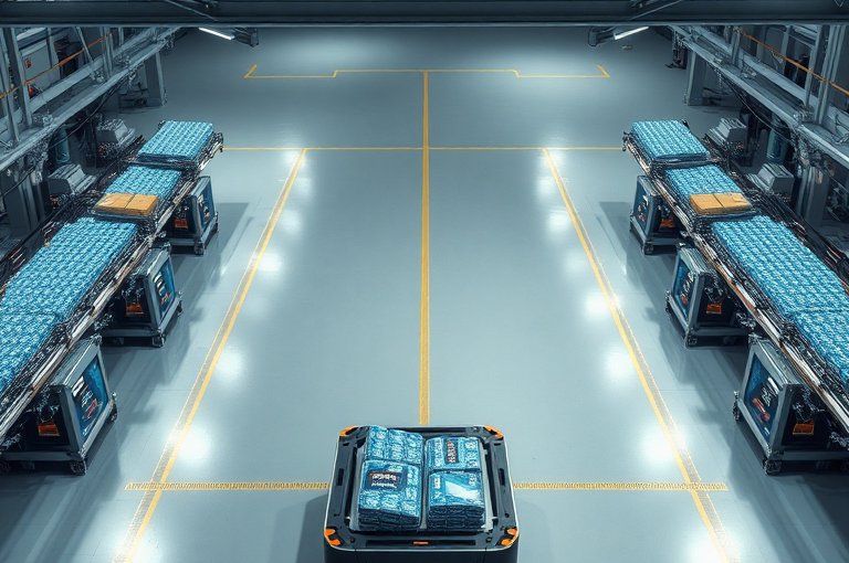 無心磨床自動化上下料系統