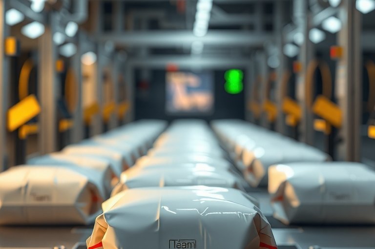 智能化倉庫高速堆垛機器人